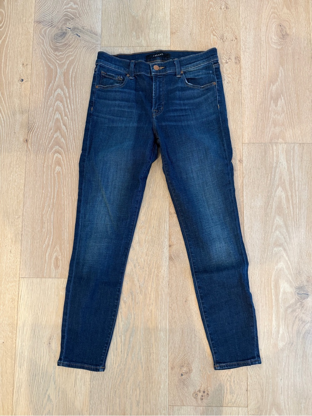 J Brand Dark Indigo Skinny Jeans